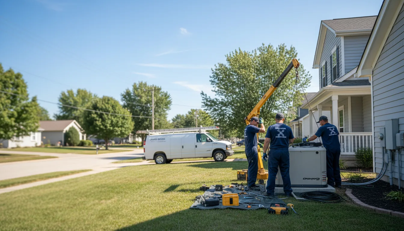 Generator Installation in Stowell, TX near me